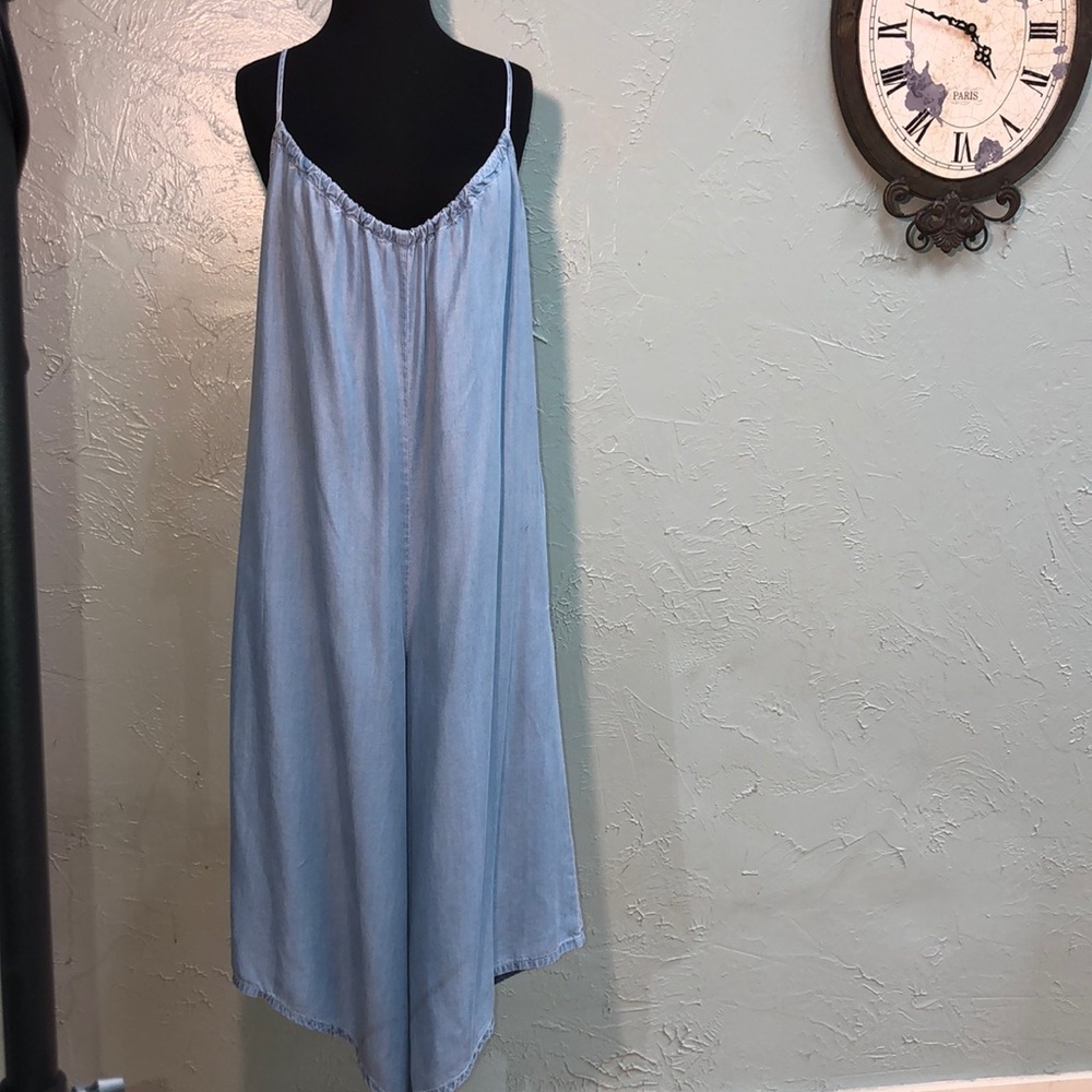 Denim jumpsuit